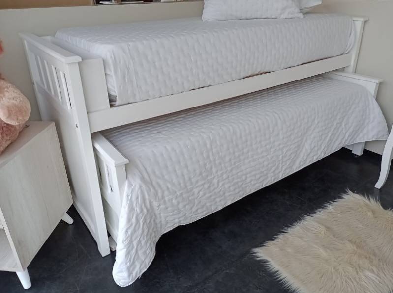Cama Mobilia Nido Alta S/Carro 1701 C/Blanco