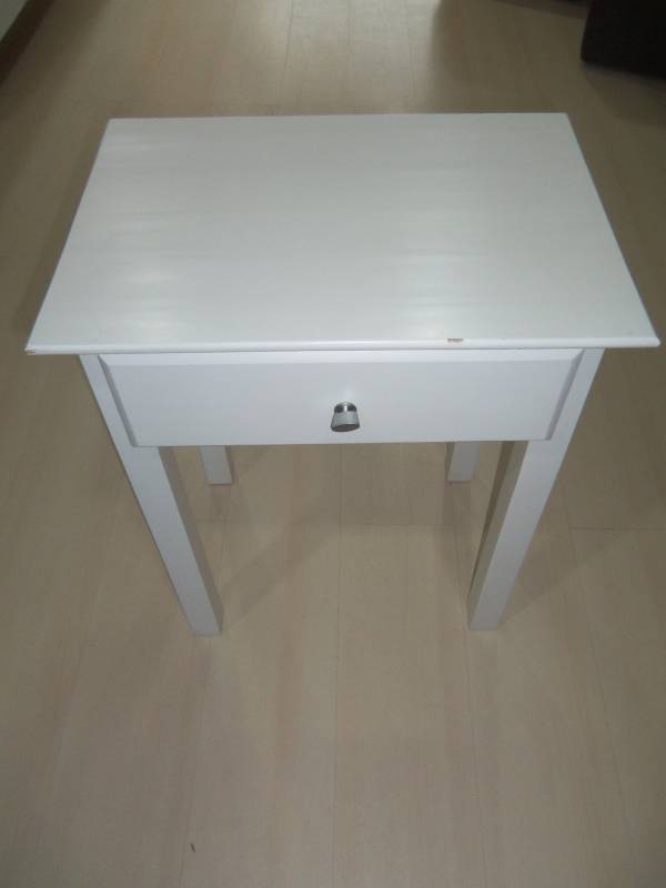 Mesa Luz Mobilia Reñaca 1534 1 Cajon C/Blanco