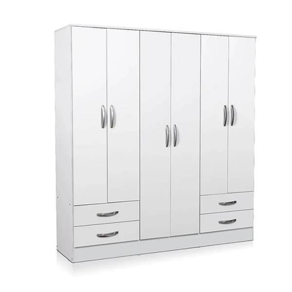 Placard Ricchezze 182X169X047 6P 4C Tana Plus Blanco