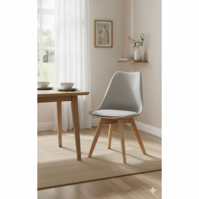 Silla Mad Barulich Mod. Tulip C/Gris