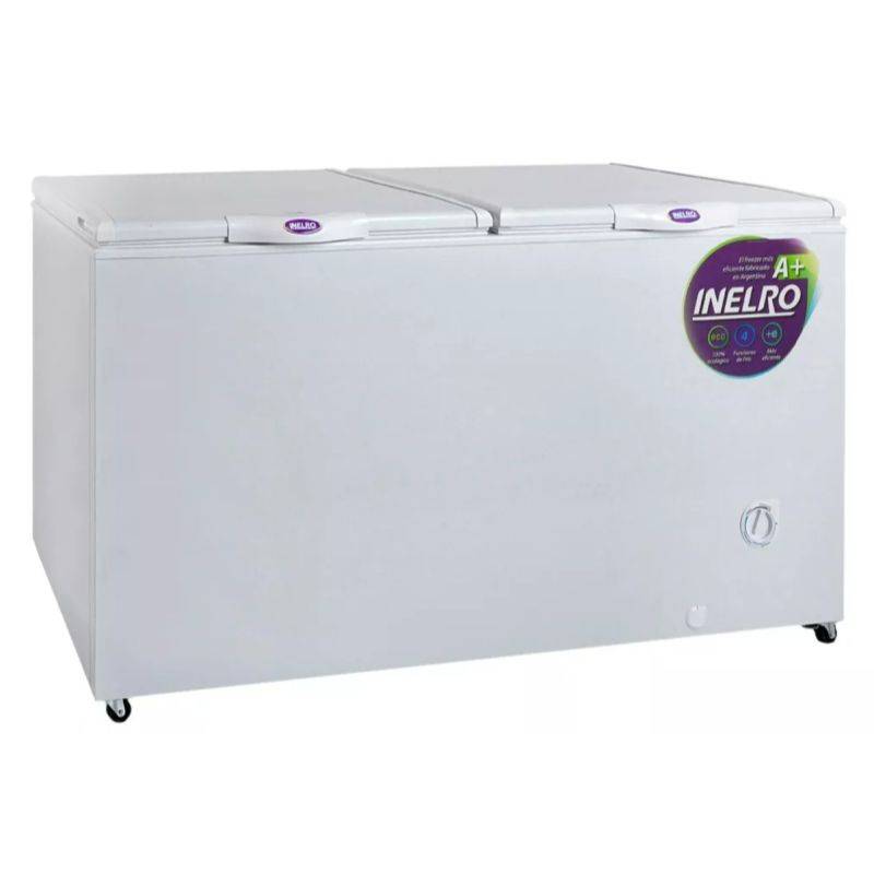 Freezer Inelro Mod. Fih -550 Color Blanco 460 Litros 2 Ptas