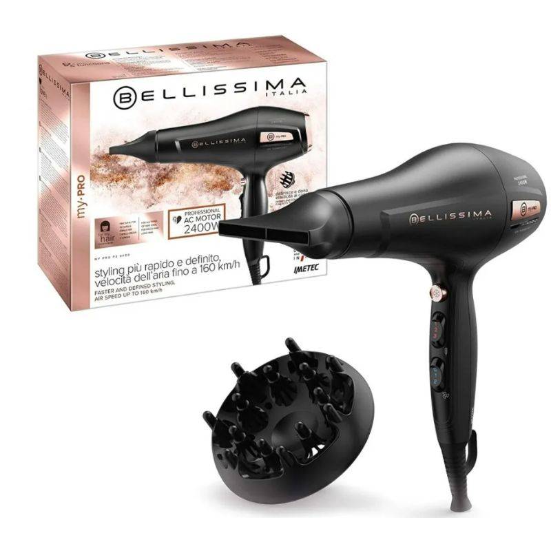 Secador Pelo Bellissima P3 3400 My Pro P3 Professional Motor Ac 2400W Cod:3358