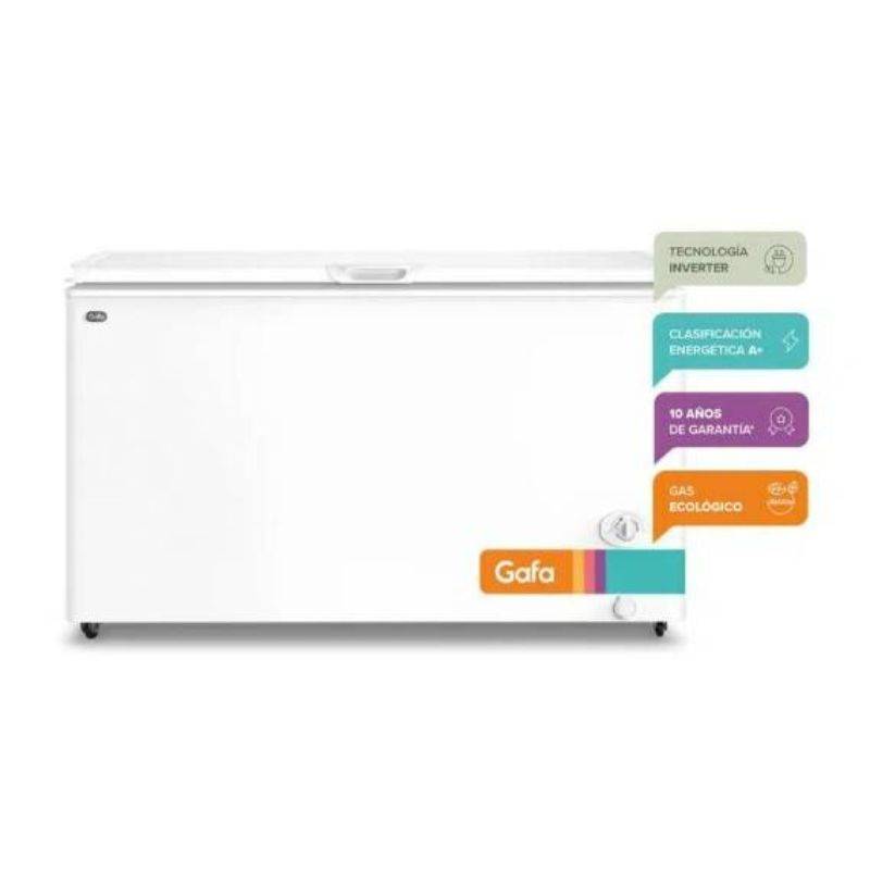 Freezer Gafa Xl 402 Lts Inverter Blanco Fghi400B Art. 112010