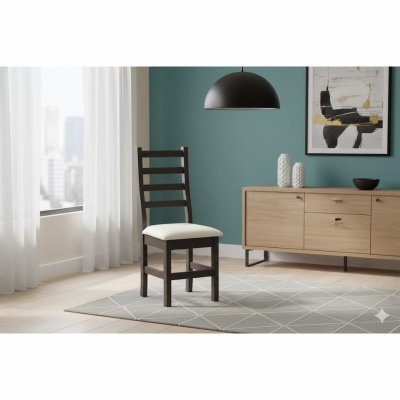 Silla Mad Barulich Art.4214 Tapizadas Wenghe P.r