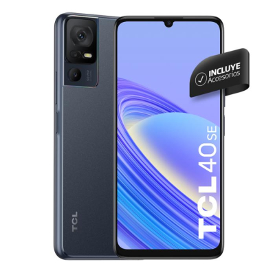 Celular Tcl 40Se (6+256 Gb) Dark Gray So Smartphone Libre (33864)