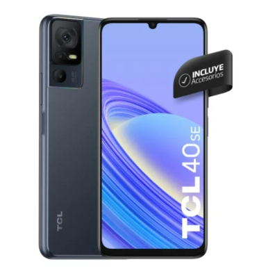 Celular Tcl 40Se (4+128 Gb) Dark Gray So Smartphone Libre (33860)