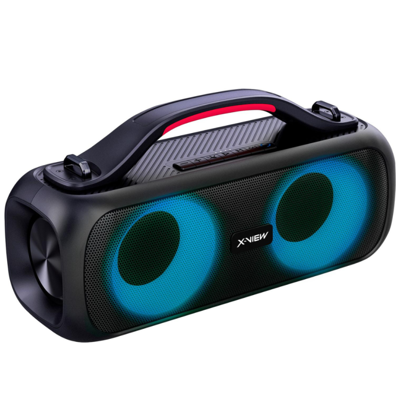 Parlante Portatil X-View Blast X6 Bluetooth/Bat Recarg/30W/Func Tws/Ipx5/Fm/Usb/Black