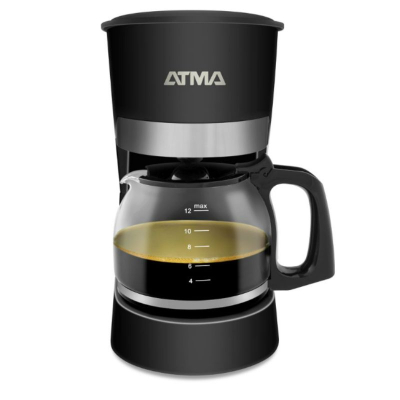 Cafetera Atma Ca8143P 1.5L C/Negra