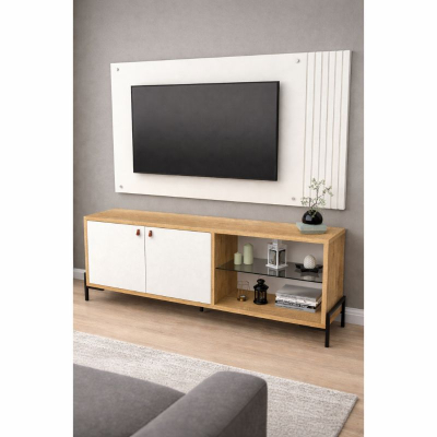 Rack Delos C/Panel Barill. Mod. Dro07  1.80  Color Rnbl