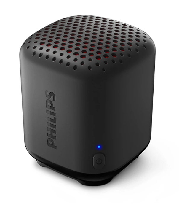 Parlante Portatil Philips Tas1505B/00 Bluetooth/Bat Recarg/2.5W Rms/Resit Agua Ipx7/Negro