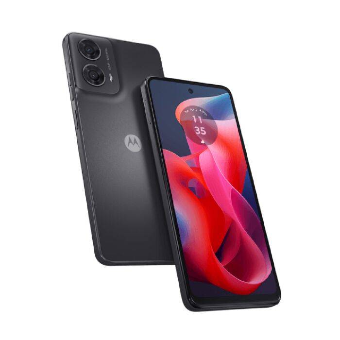 Celular Motorola Moto G24 Xt2423-1 (Fogo 5000 4+128) Matte Charcoal/Gris 91Pb160000Ar Nsan