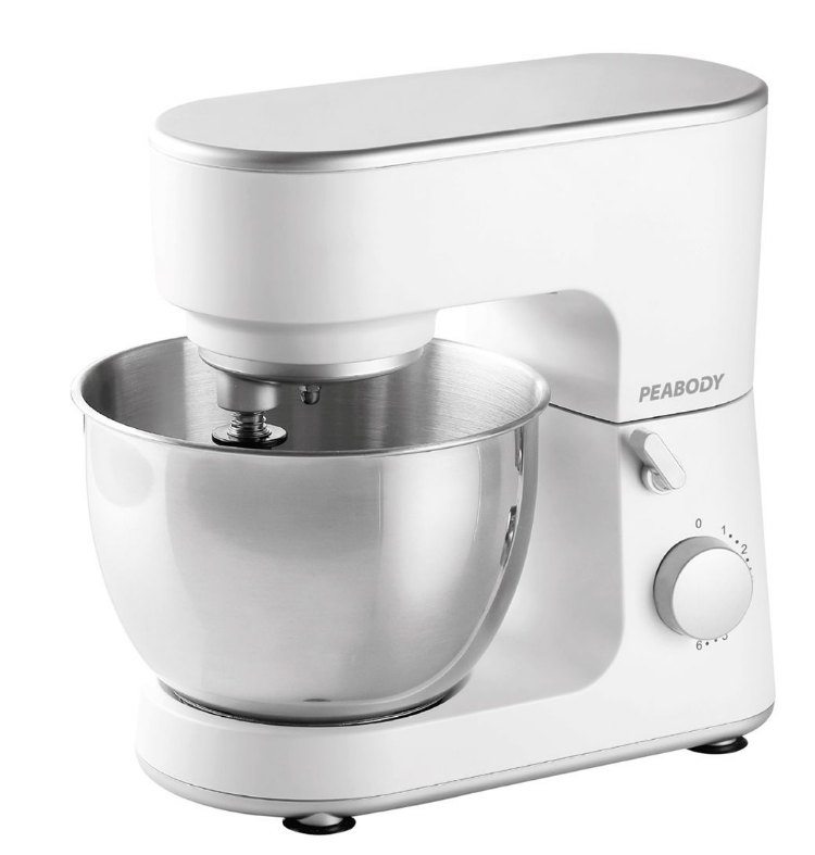 Batidora Peabody Pe-Bm102S Planetaria Veloc. Variable/Bowl 4 Lts Acero/1000W Silver