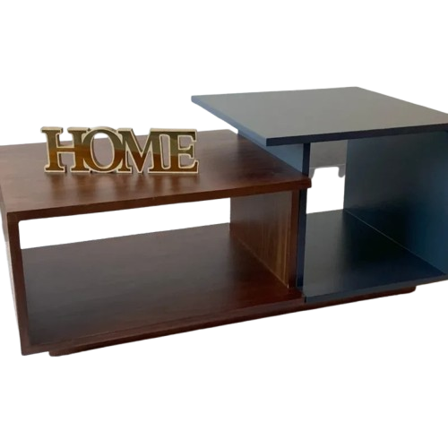 Mesa Ctro Mad Mobilia Dobel 2301 C/Comb Gris