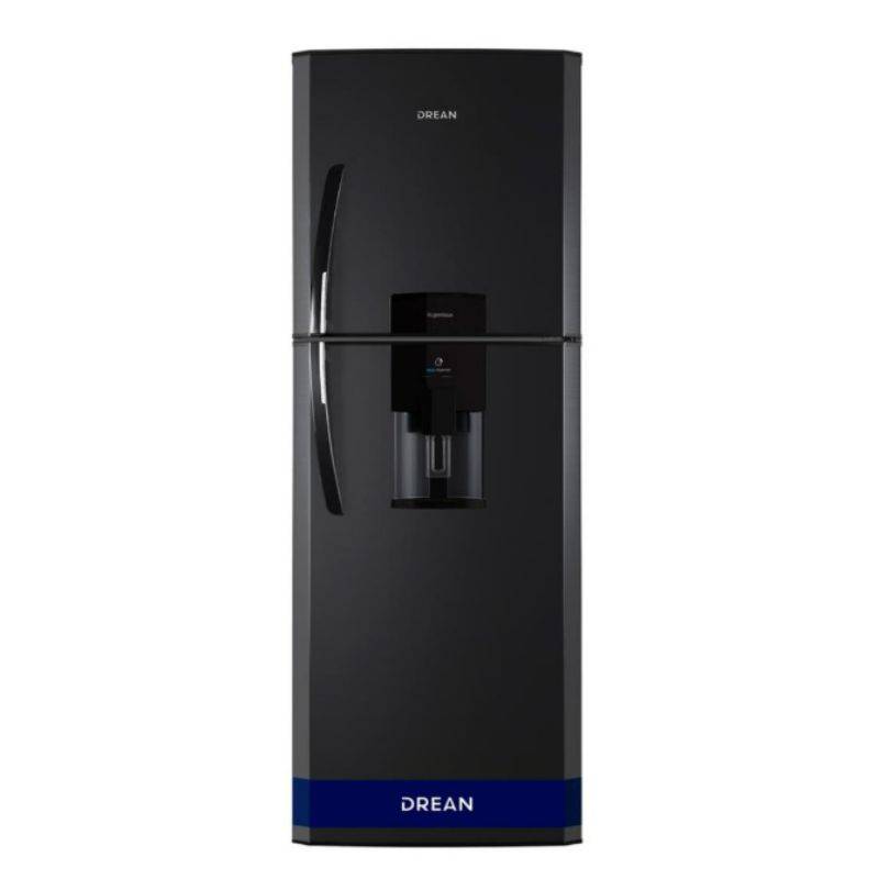 Hel Drean Hdr400F41N 396 Lts 2Frios C/Freezer Negro.