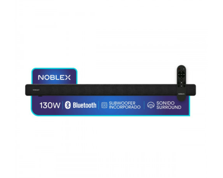 Barra De Sonido Noblex Sb155A Bluetooth/Hdmi/Optico/130W/Remoto