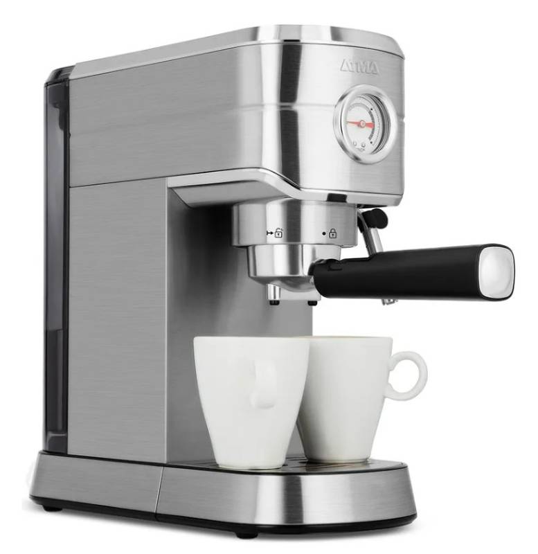 Cafetera Atma Ceat5418Gp Express 20 Bares/Acc Para Cafe Molido Y Capsulas Nespresso