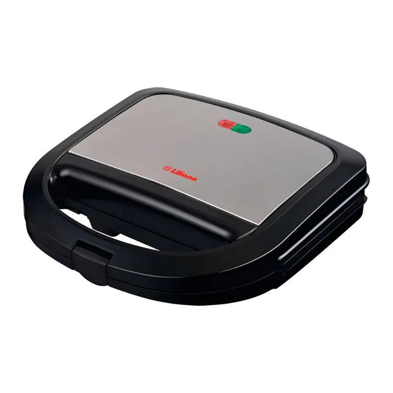 Waflera Liliana Aw931 Crunchywaf Cuadrada Antiadherente/900W/Capac. 2 Unid