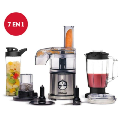 Procesad Liliana Am115 Multismart 7 En 1 C/Licuadora 400W Inox