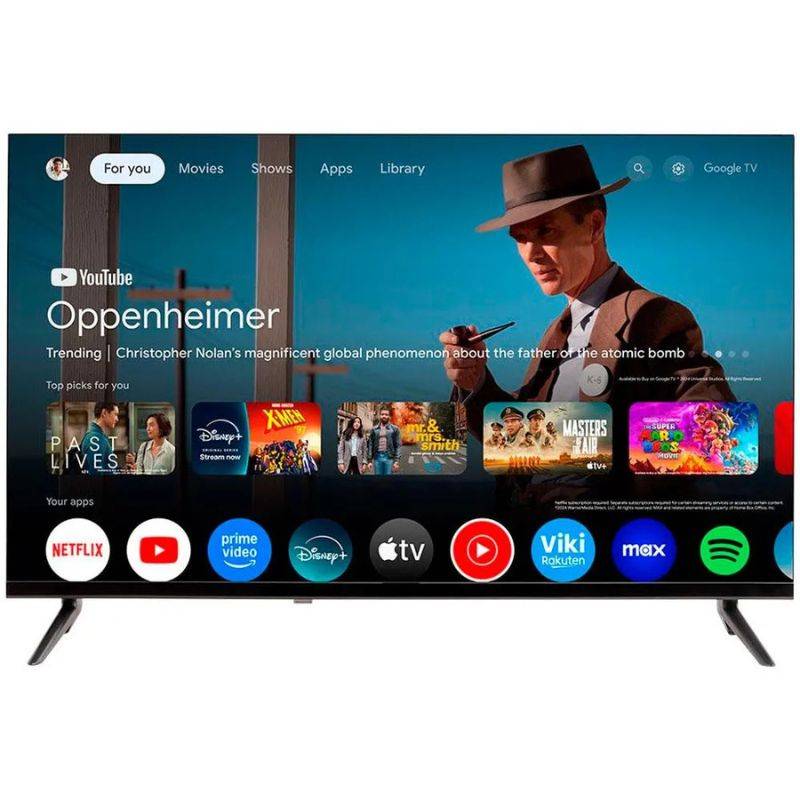 Led Panoramic 50 Pan-50St005-2 Qled Smart Google Tv Hdmi/Usb/Sint Digital
