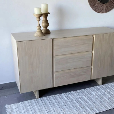 Bahiut Mad Mobilia 1,80 X 0.90 L. Dobel Cod. 1112 Col. Ambar