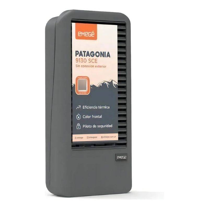 Calefactor Emege 3000 Sin Salida Mod. Patagonia 9130Sce