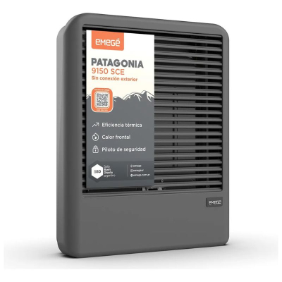 Calefactor Emege 5000 Sin Salida Mod. Patagonia 9150Sce