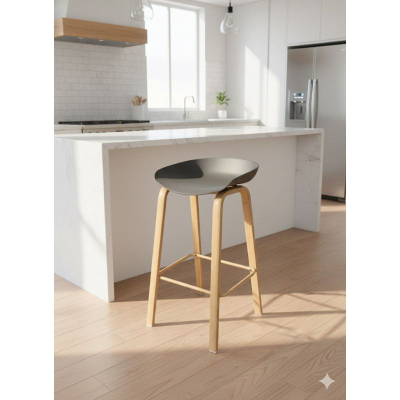 Banqueta Barulich Mod. Tulip Gris