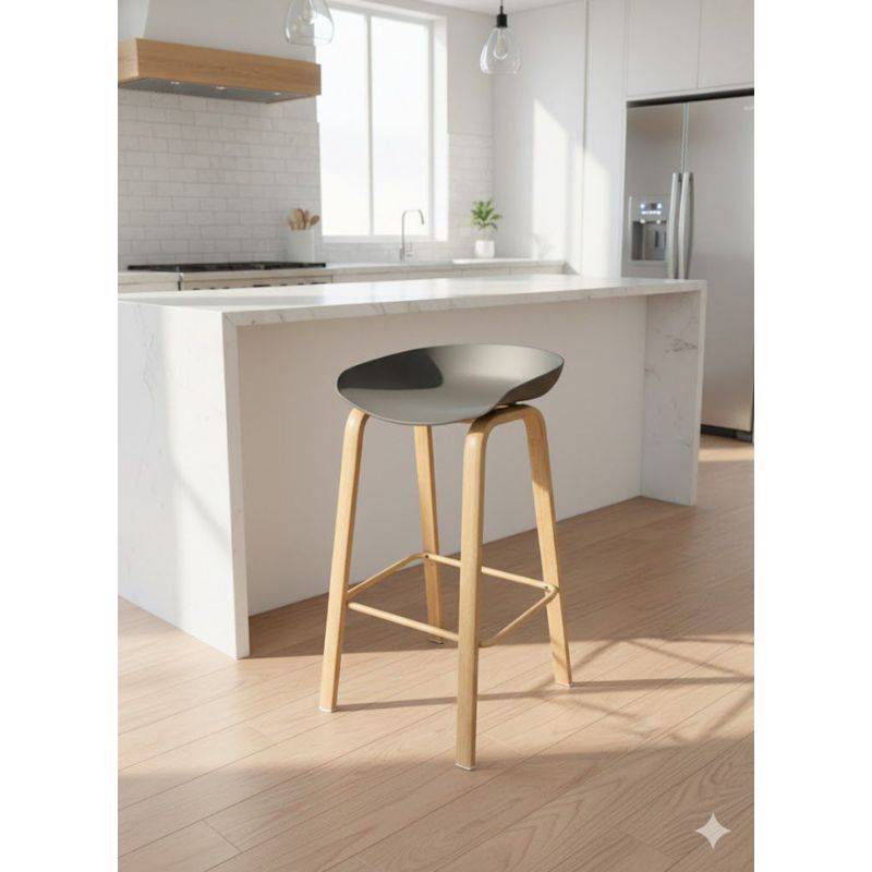 Banqueta Barulich Mod. Tulip Gris