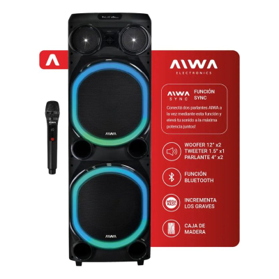 Bafle Aiwa Aw-T512 Woofer 12