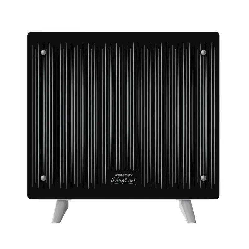 Vitroconvector Peabody Pe-Vcy10Rn 1000W Negro Rayado