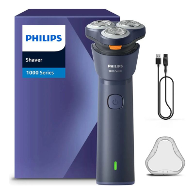 Afeitadora Philips S1881/00 Serie 1000 Cabezales Flotantes 3D Wet & Dry Recargable