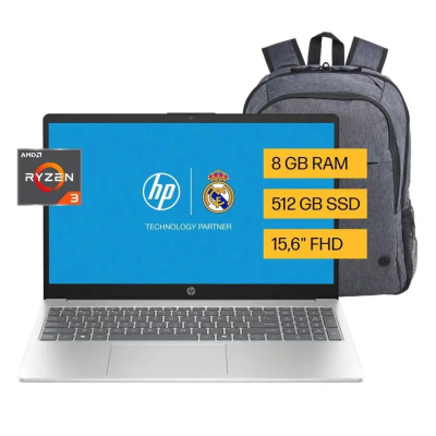 Notebook Hp 15-Fc0237La R3 7320U 8Gb/512 Ssd/Wifi/15